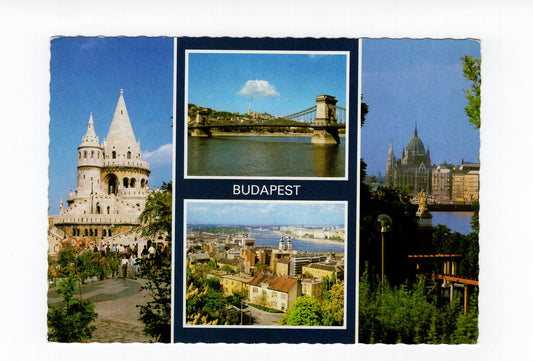 Ansichtskarte Budapest / Ungarn