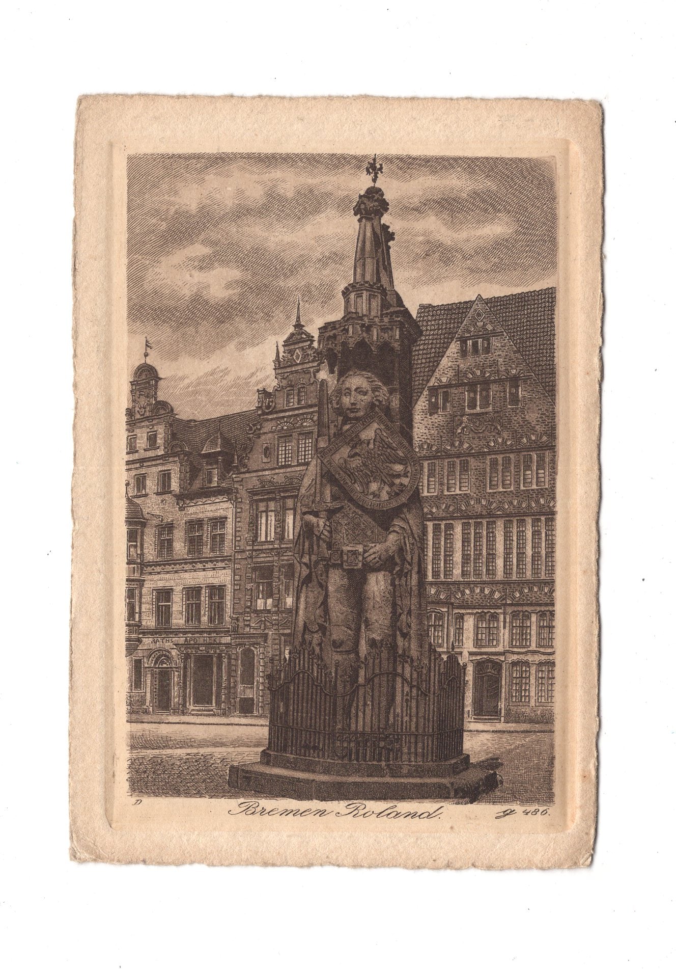 Ansichtskarte Bremen / Roland