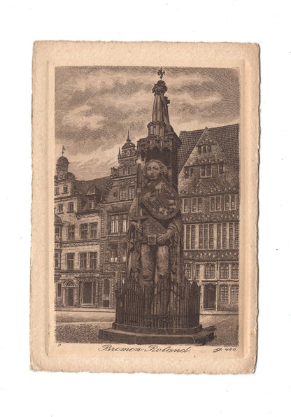 Ansichtskarte Bremen / Roland
