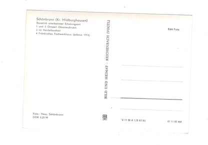 Ansichtskarte Schönbrunn / Thüringer Wald