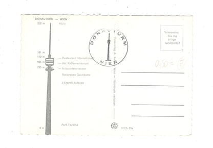 Ansichtskarte Wien / Donauturm / Österreich / N1-64
