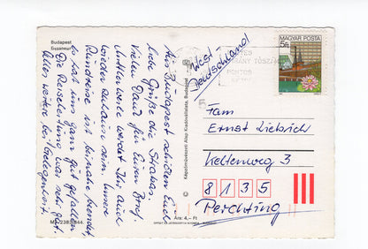 Ansichtskarte Budapest / Ungarn