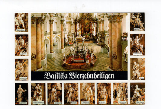 Ansichtskarte Basilika Vierzehnheiligen