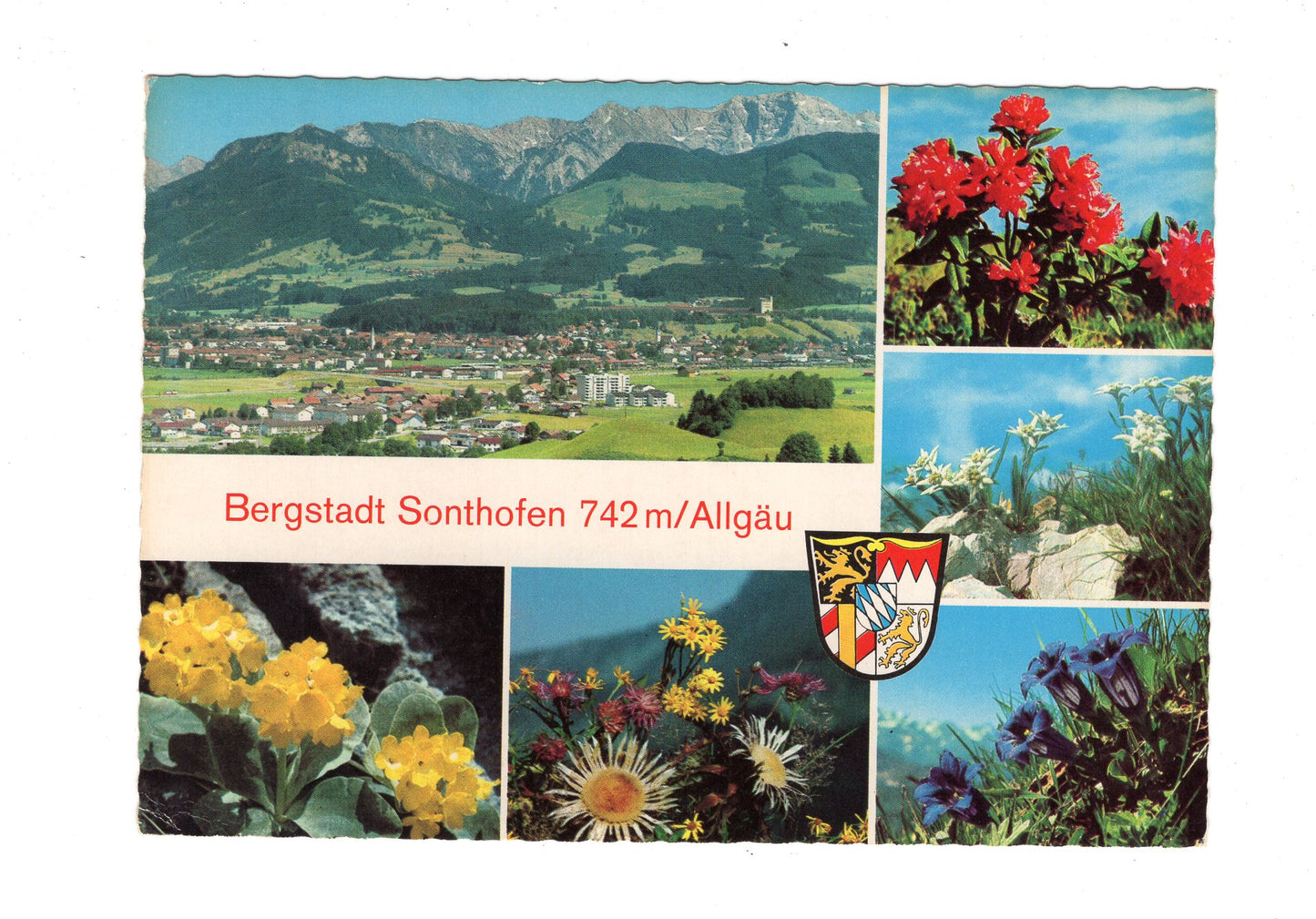 Ansichtskarte Sonthofen im Allgäu / H1-54