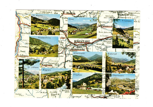 Ansichtskarte Der Pongau / Salzburger Land / Österreich