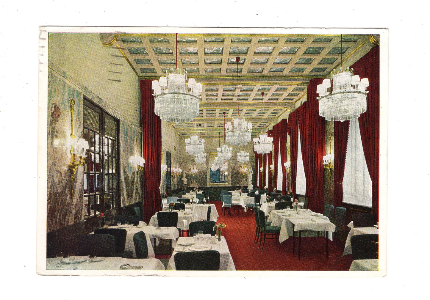 Ansichtskarte Wien / Hotel Sacher / Marmorsaal / Österreich / N1-64