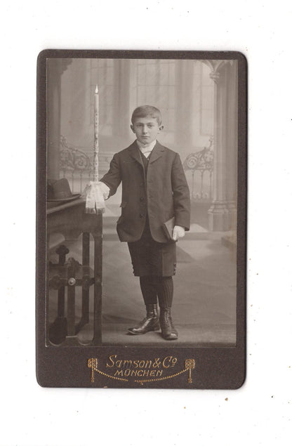 Fotografie Feiner Junge - München 1900er