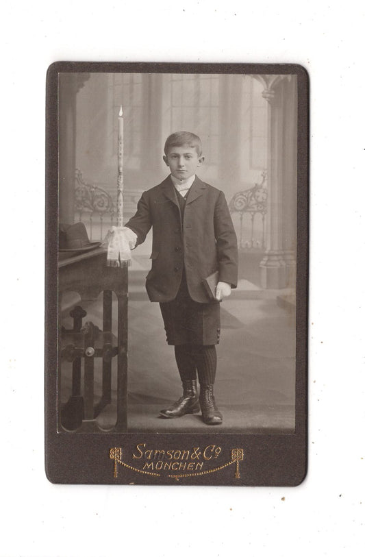 Fotografie Feiner Junge - München 1900er