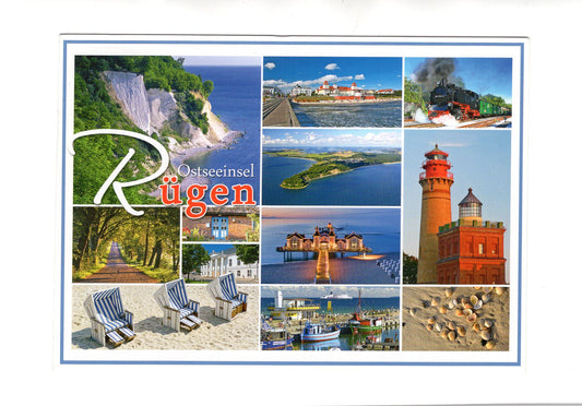 Ansichtskarte Ostseeinsel Rügen