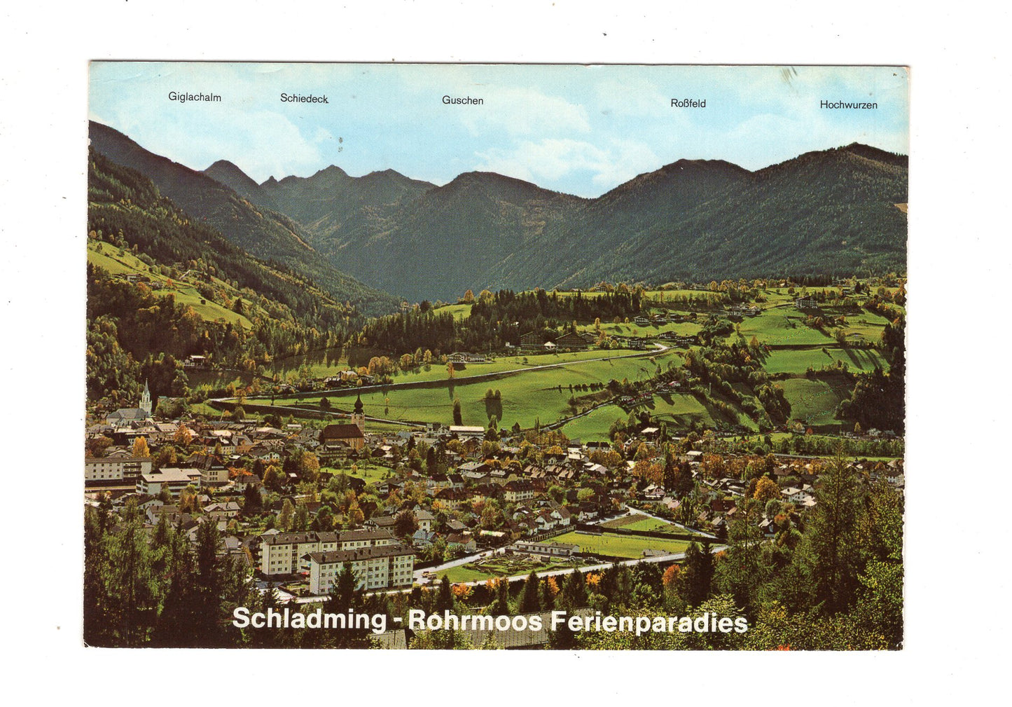 Ansichtskarte Schladming - Rohrmoos Ferienparadies / Österreich