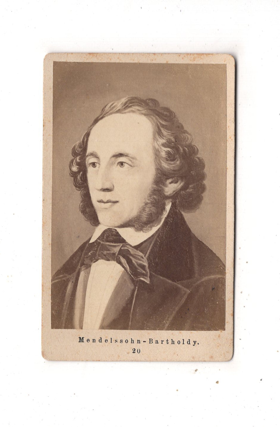 Fotografie Kunst / Felix Mendelssohn Bartholdy - 1870er