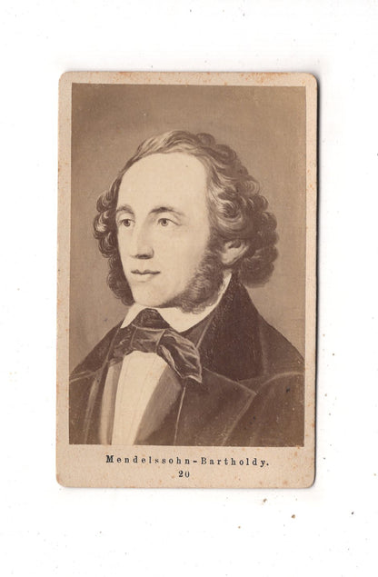 Fotografie Kunst / Felix Mendelssohn Bartholdy - 1870er