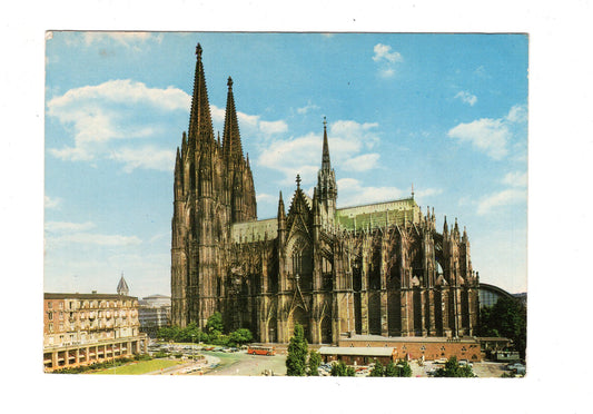 Ansichtskarte Köln am Rhein / Dom (Südseite) / G1-58