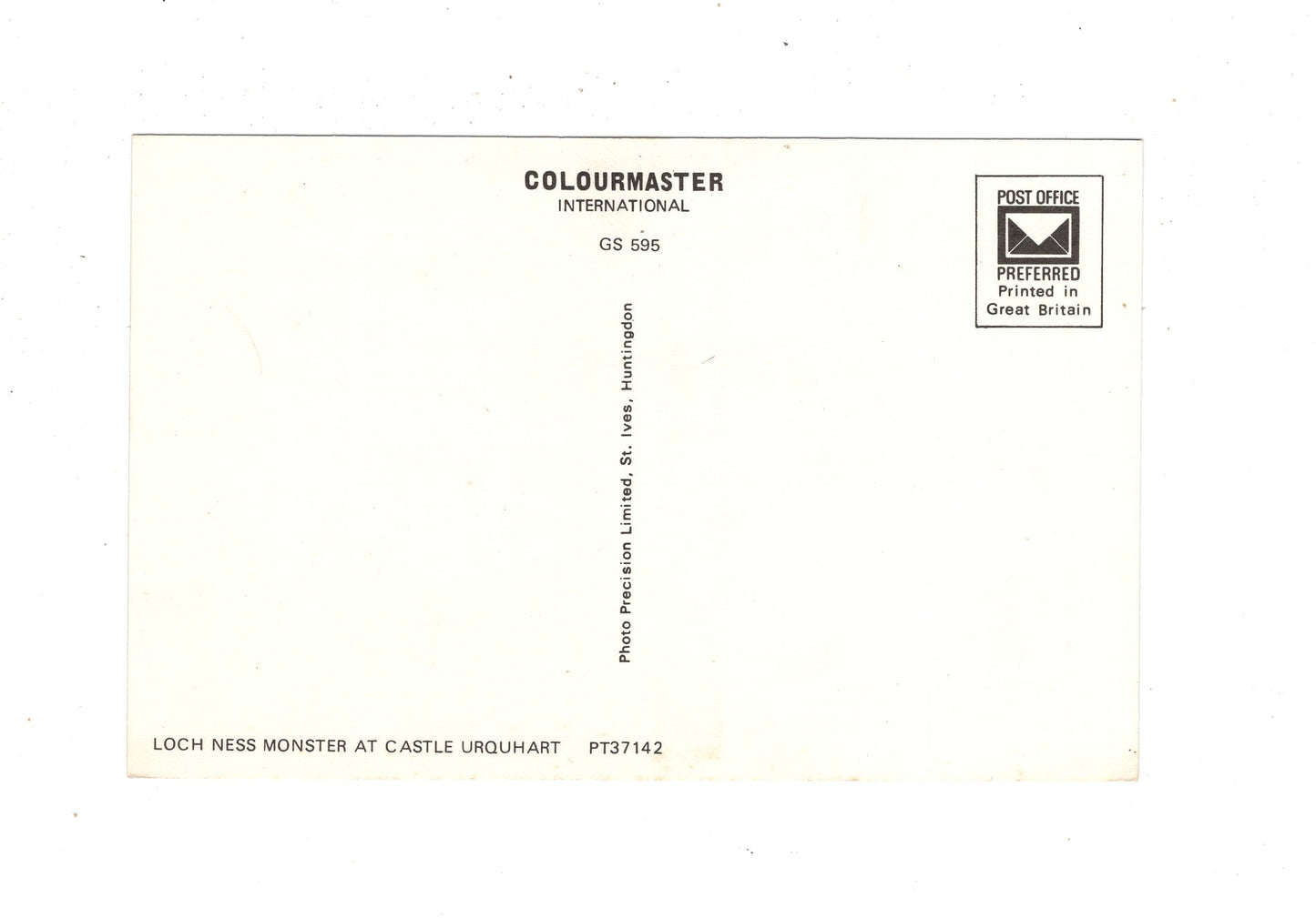 Ansichtskarte Loch Ness Monster at Castle Urquhart / Schottland / M1-68