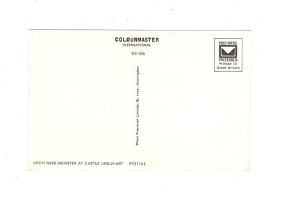 Ansichtskarte Loch Ness Monster at Castle Urquhart / Schottland / M1-68