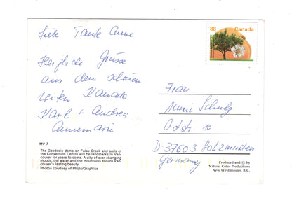 Ansichtskarte Vancouver / British Columbia / Kanada