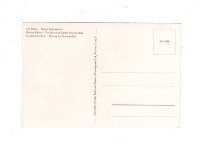 Ansichtskarte Am Rhein / Ruine Drachenfels / M1-63