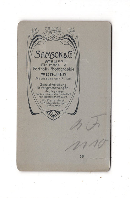 Fotografie Feiner Junge - München 1900er