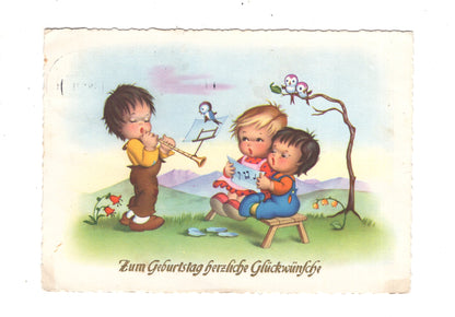 Ansichtskarte Glückwünsche / Glückwunsch zum Geburtstag / L1-56