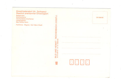 Ansichtskarte Erholungsgebiet Greifensteine / Greifenbachstauweiher