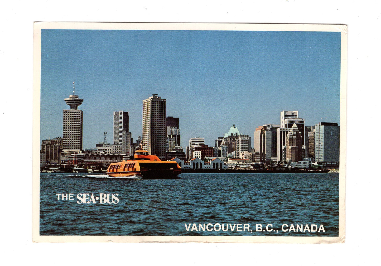 Ansichtskarte The Sea Bus / Vancouver / British Columbia / Kanada