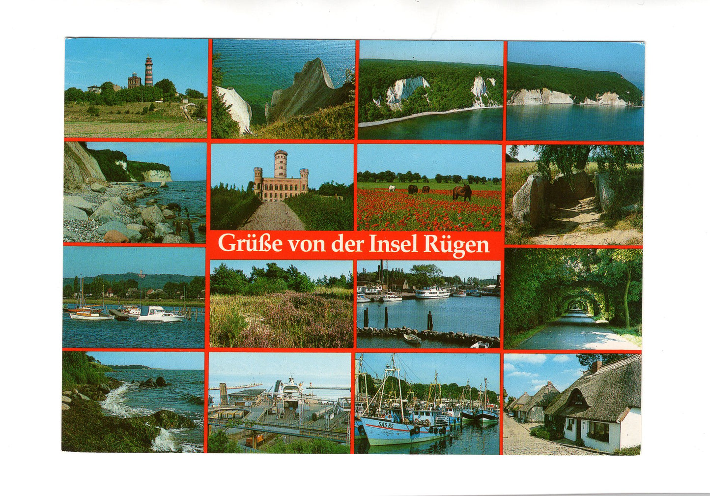 Ansichtskarte Insel Rügen