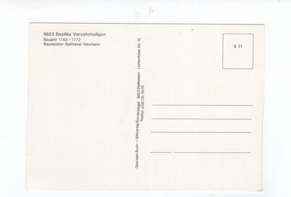 Ansichtskarte Wallfahrtskirche Vierzehnheiligen