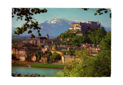 Ansichtskarte Salzburg mit Festung Hohensalzburg / Österreich
