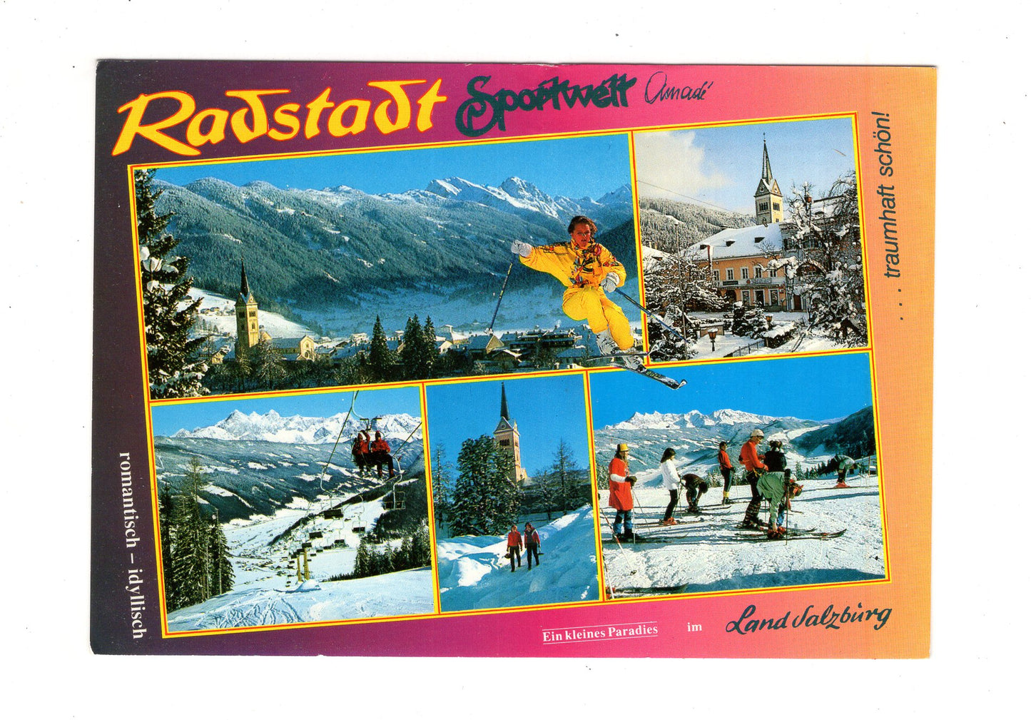 Ansichtskarte Radstadt / Salzburger Land / Österreich
