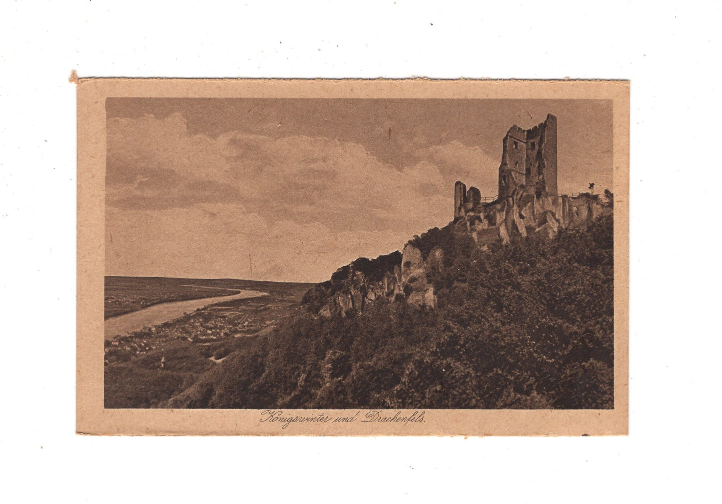 Ansichtskarte Königswinter und Drachenfels / M1-63