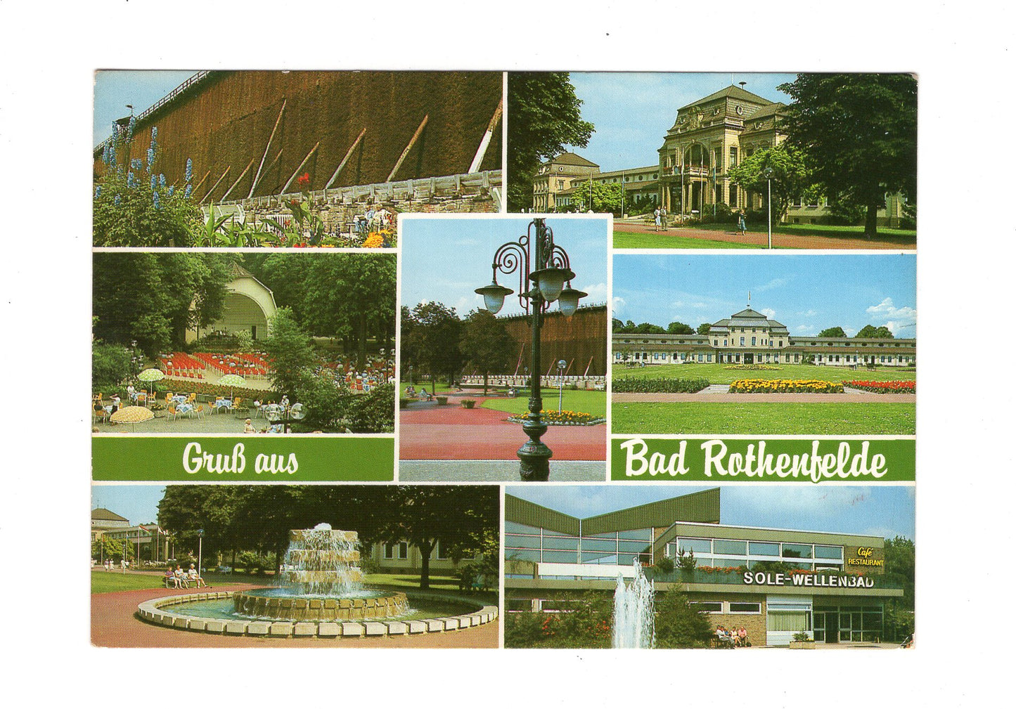 Ansichtskarte Bad Rothenfelde / Sole-Wellenbad +++