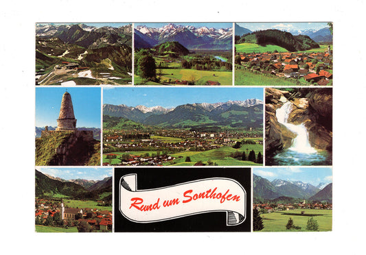 Ansichtskarte Rund um Sonthofen / H1-54