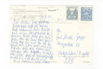 Ansichtskarte Holzöster am See / Oberösterreich / Österreich