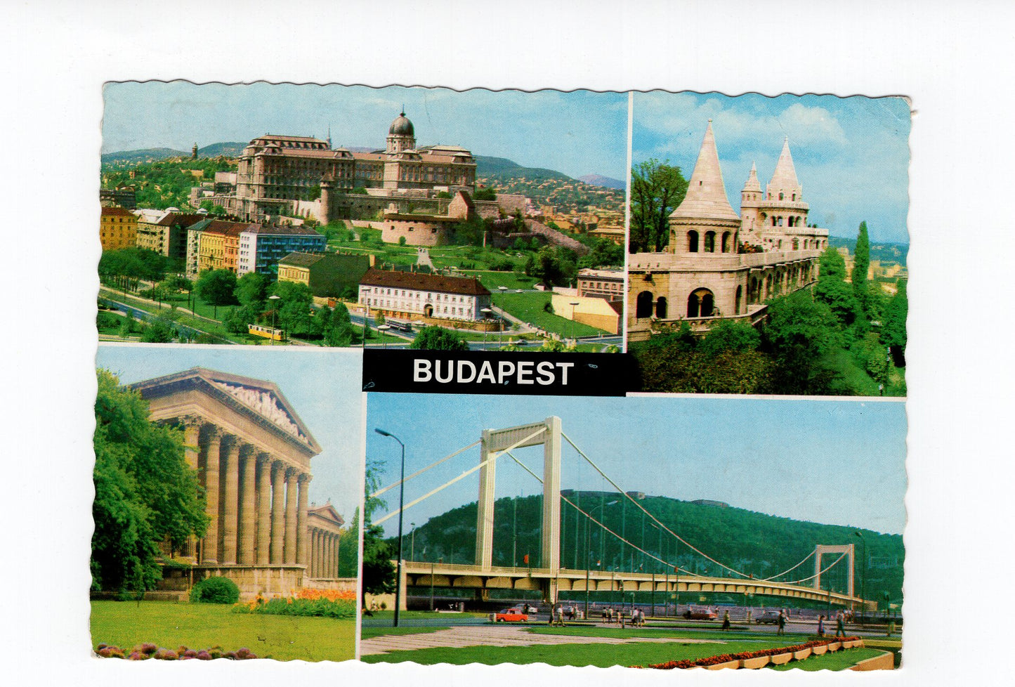 Ansichtskarte Budapest / Ungarn