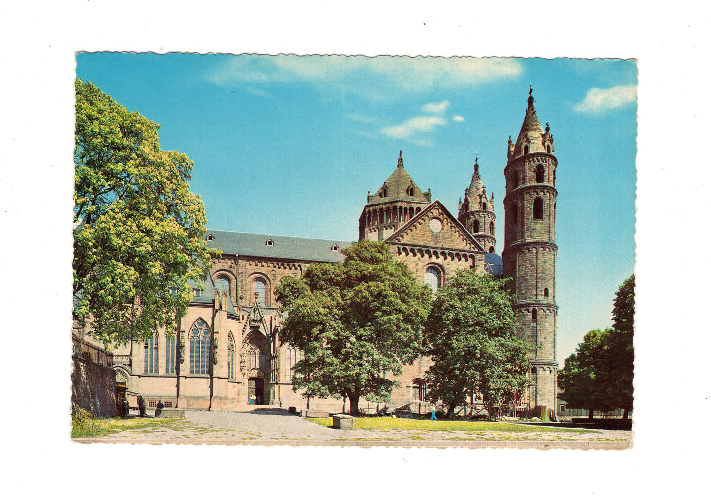Ansichtskarte Worms am Rhein / Dom