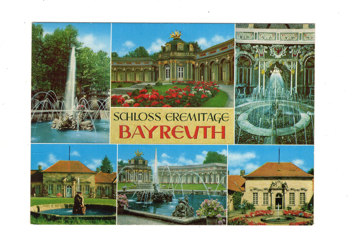 Ansichtskarte Bayreuth / Schloss Eremitage