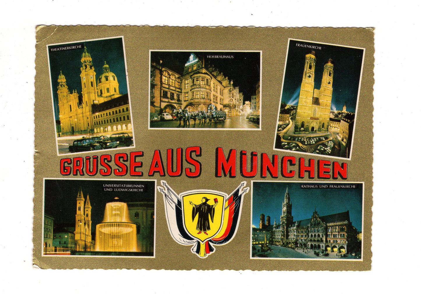 Ansichtskarte Grüße aus München / I1-67