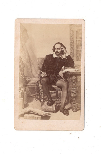 Fotografie Kunst / William Shakespeare - 1870er
