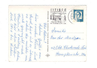 Ansichtskarte Hirschsprung / Höllental / Schwarzwald / K1-57