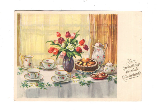 Ansichtskarte Glückwünsche / Glückwunsch zum Geburtstag / L1-56