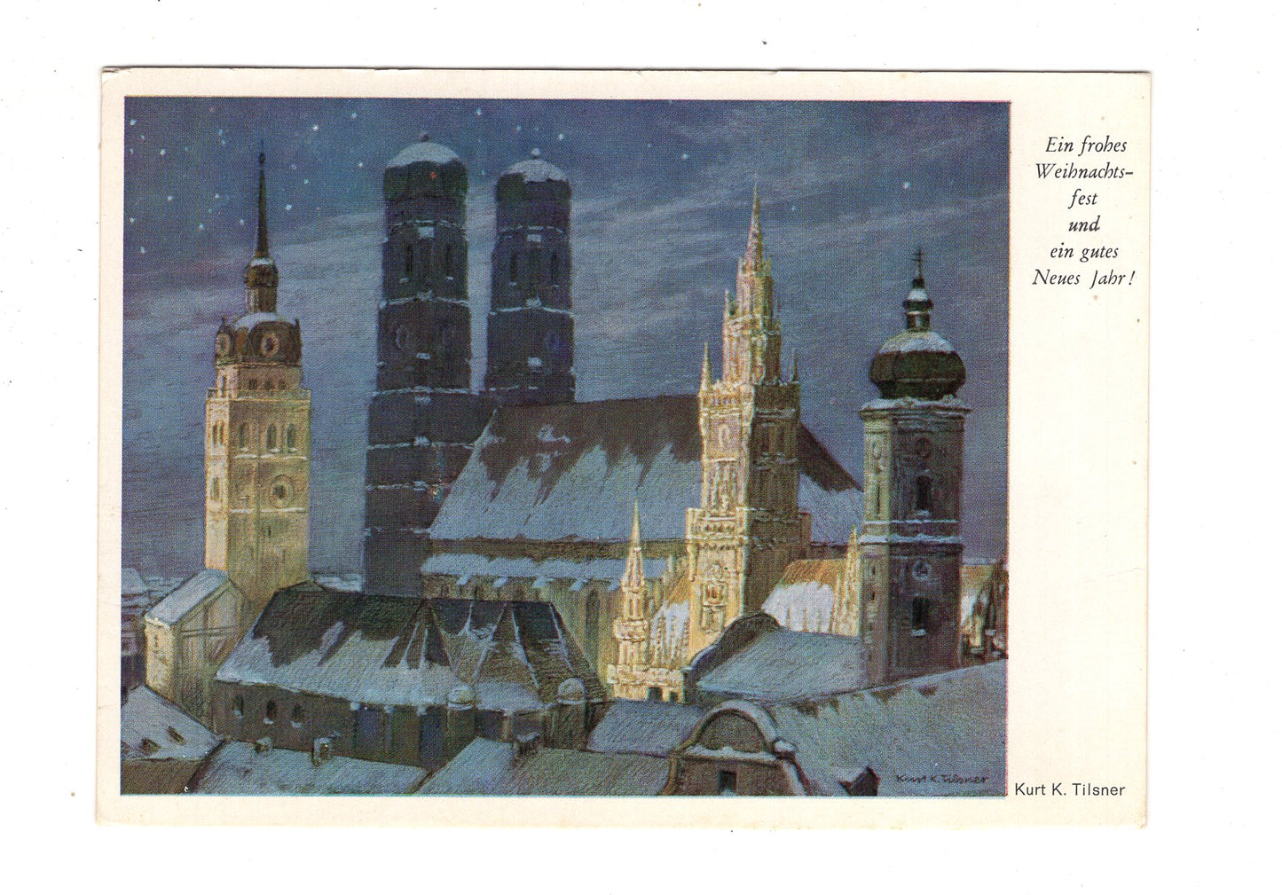 Ansichtskarte Feiertage / Frohe Weihnachten / K1-60