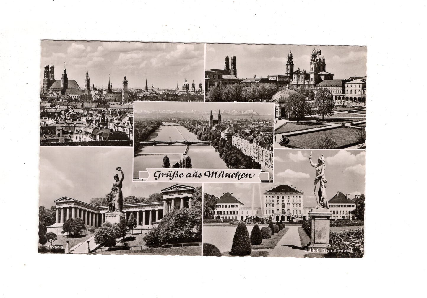 Ansichtskarte Grüße aus München / I1-67