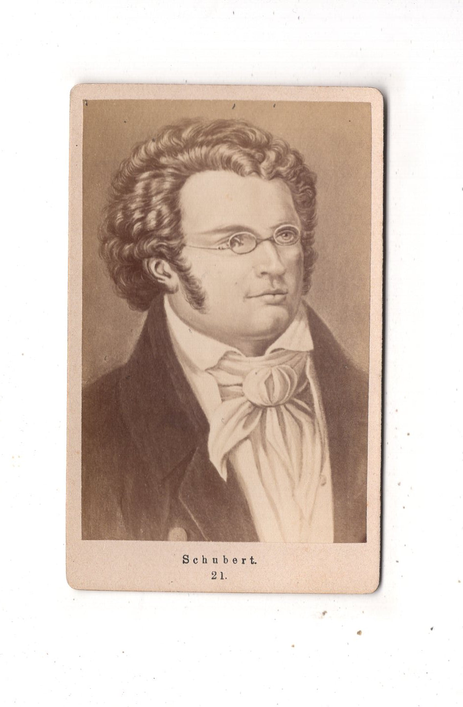 Fotografie Kunst / Franz Schubert - 1870er