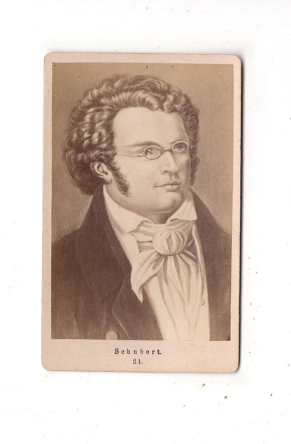 Fotografie Kunst / Franz Schubert - 1870er