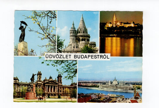 Ansichtskarte Budapest / Ungarn