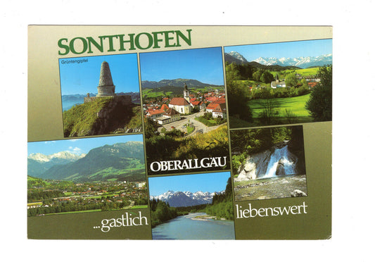 Ansichtskarte Sonthofen im Oberallgäu / H1-54