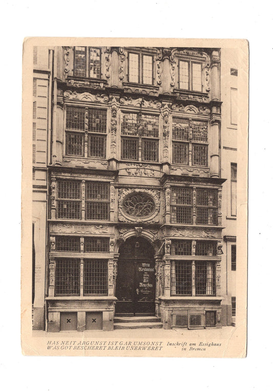 Ansichtskarte Bremen / Essighaus
