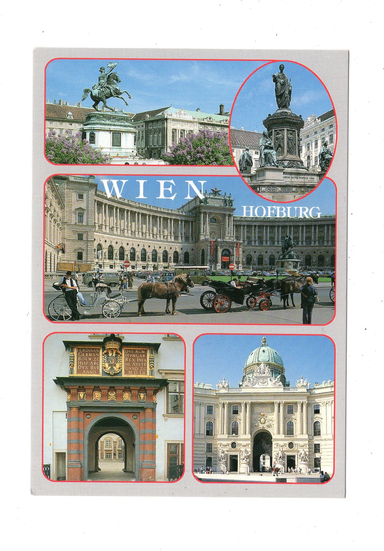 Ansichtskarte Wien / Hofburg / Österreich / N1-64
