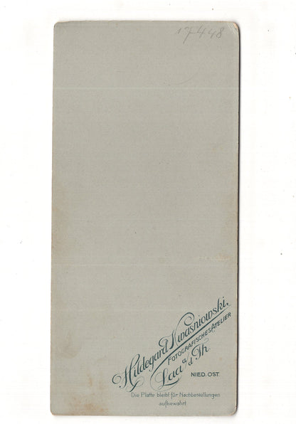 Fotografie Feine Dame mit Mädchen - Laa an der Thaya 1900er