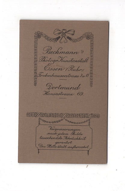 Fotografie Schönes Kinderbild / Baby - Essen 1900er / CDV N1-08